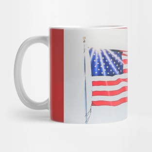 usa shine flag Mug